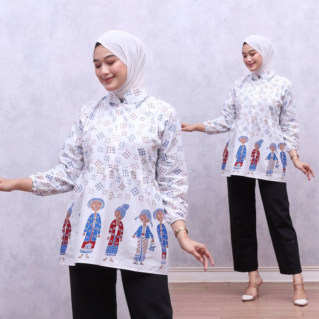 BLUS LENGAN KARET BUTEJO