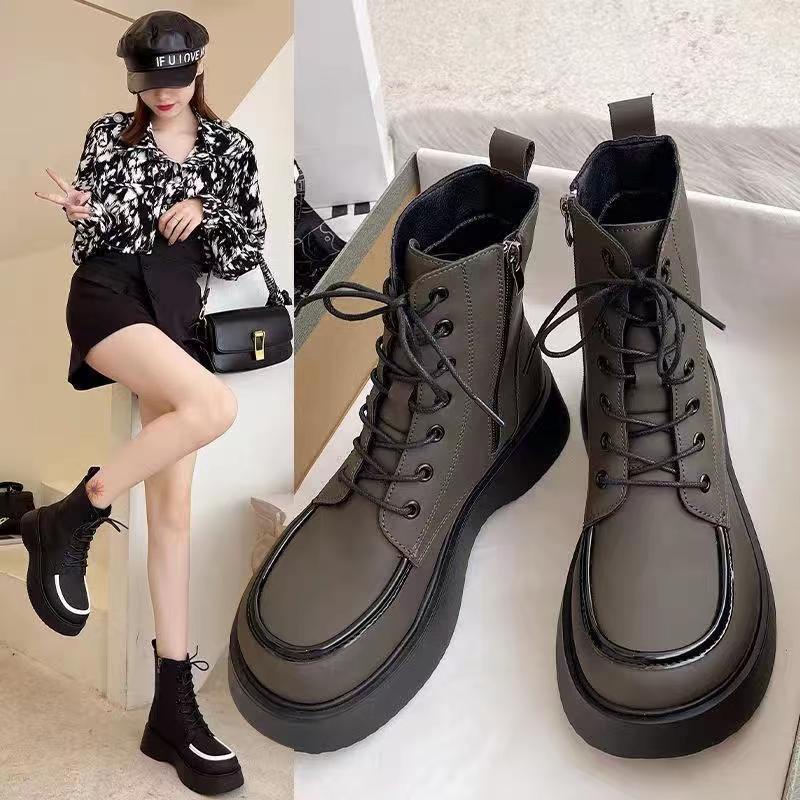 [SEPATU.IMPORT88] Sepatu Boots Martin Wanita Import Premium Quality DF 623