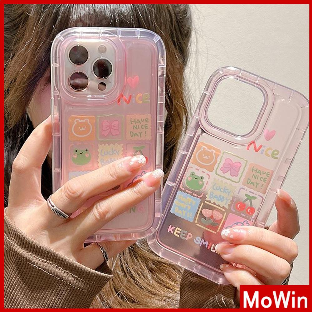 For iPhone 14 Pro Max iPhone Case Clear Case TPU Soft Case Airbag Reinforced Shockproof Cute Cartoon Compatible with iPhone 13 Pro Max iPhone 12 Pro Max 11 7Plus 8Plus 6Plus XR xs