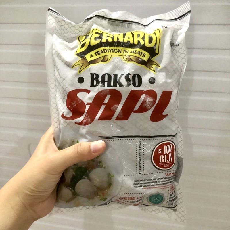 

Bakso Sapi Kecil Bernardi 100pcs 720gr