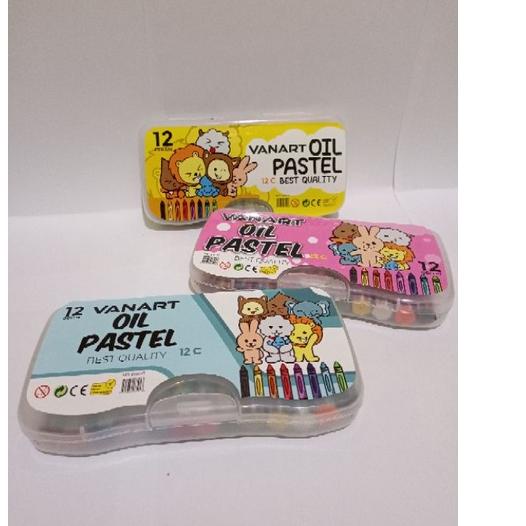 

⇵ SATU SET ( 12 WARNA ) Crayon Van-Art 12 Warna ㆅ