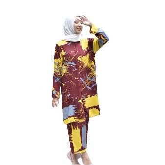 ZAHRA - Setelan Wanita BIG SIZE Tie Dye