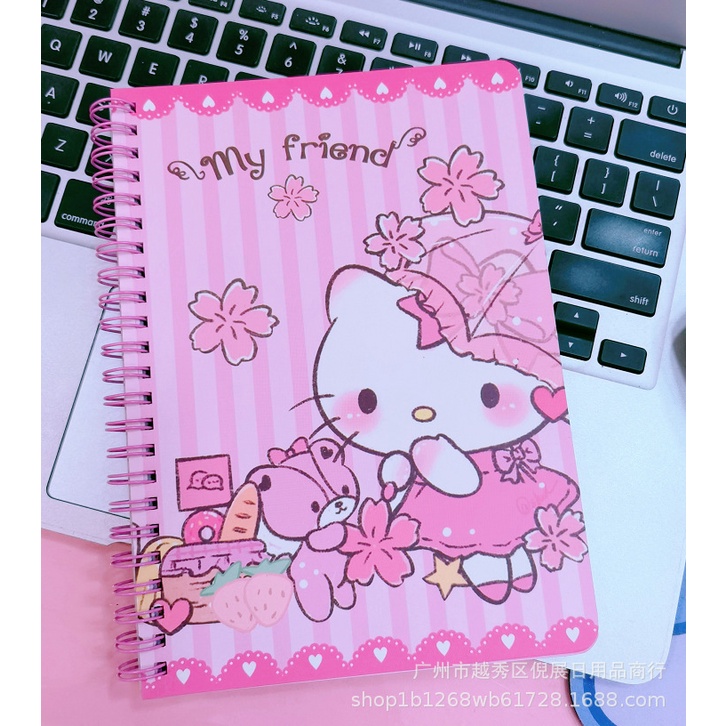 BINDER BOOK SANRIO BUKU RING KUROMI DIARY BINDER BOOK BUKU TWINS HARIAN LUCU BUKU DIARY LUCU KOREAN DIARY BOOK CINAMON RING BOOK SANRIO DIARY RING BOOK BUKU DIARI STIKER BUKU CATATAN HARIAN TWINSS  BOOKS BOKS ANAK PEREMPUAN @banyak