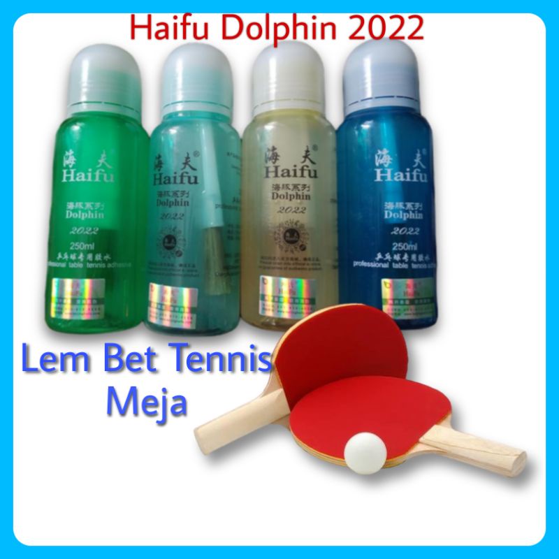 Haifu Dolphin Lem Bet Tenis Meja Isi-250ml