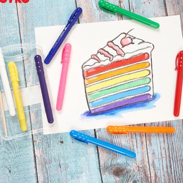 

Spesial Terbaru Silky Crayon Krayon Halus Joyko SLC-A-12 Warna Colors