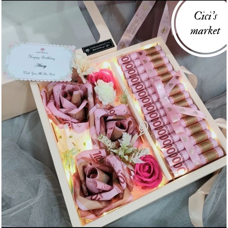 Paket Money Bloom Box