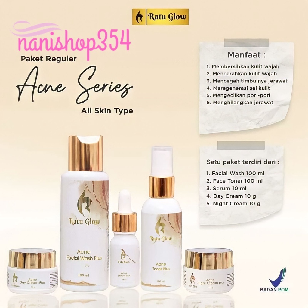 Ratu Glow Skincare Paket Acne
