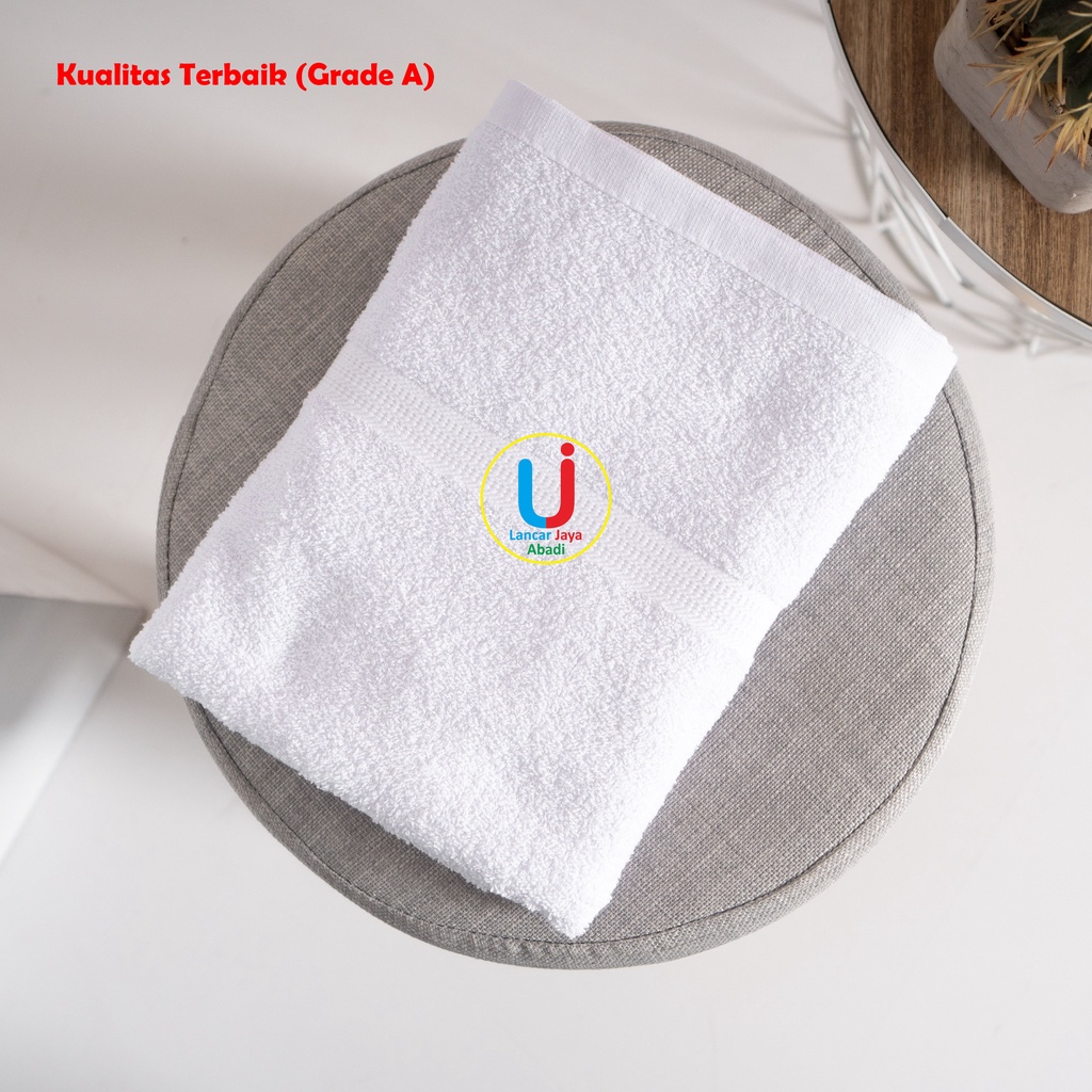 Handuk Mutia Polos 50x100 - Putih