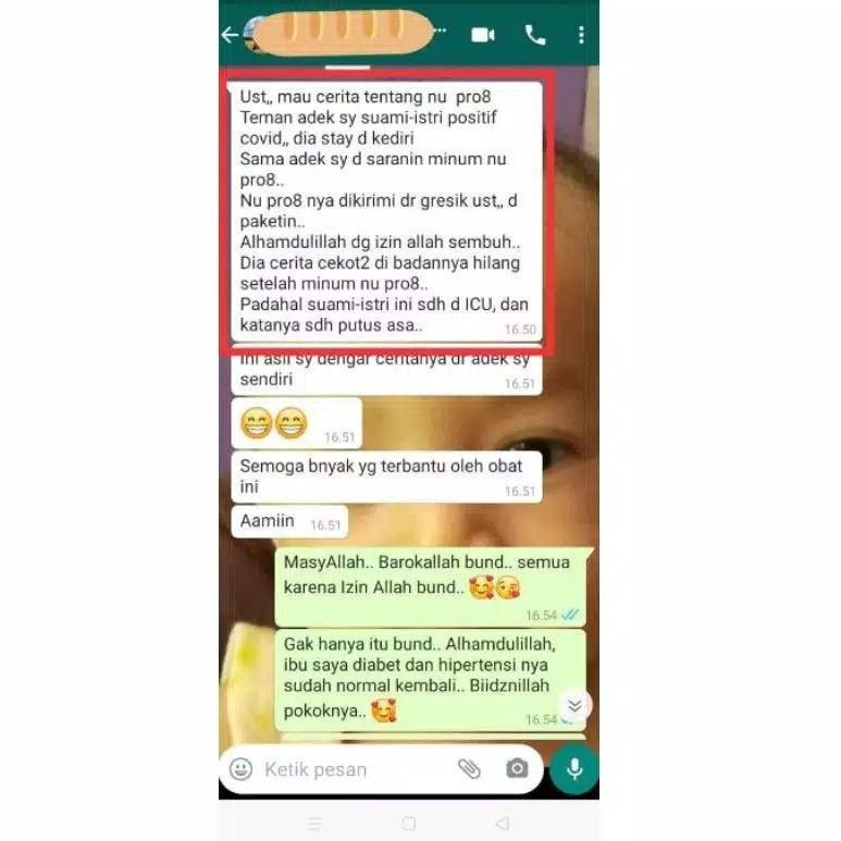 

≋ NU PRO 8 ORIGINAL READY STOCK. DIJAMIN 100% ASLI. ㄶ