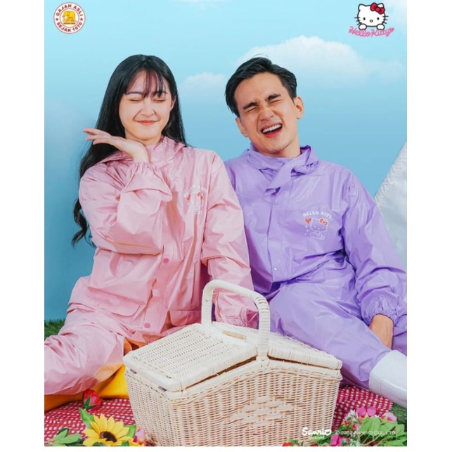 Jas Hujan Setelan Jaket Celana Gudetama Elephantbrand