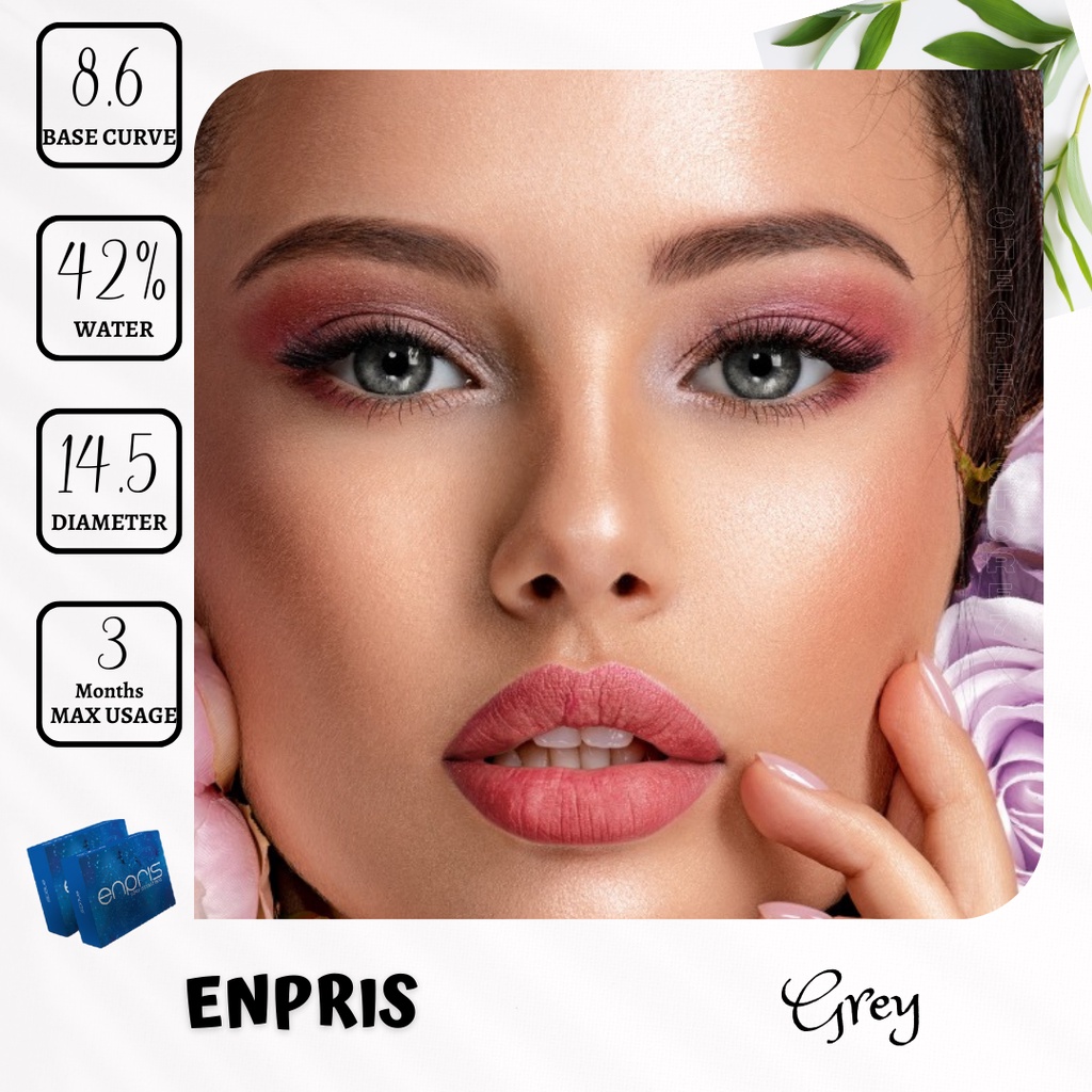 SOFTLENS OMEGA - ENPRIS MINUS ( -0.50 SD -1.75 ) DIA. 14.20 MM / NATURAL