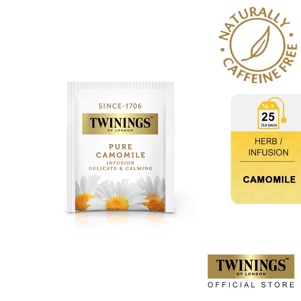 

Instan Twinings Teh Celup Pure Camomile 25x1gr ,.,.,.,,