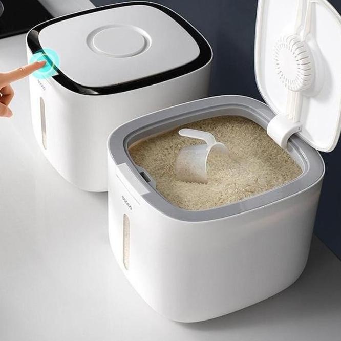 ECOCO TEMPAT BERAS RAK DISPENSER WADAH PENYIMPANAN AMAN ANTI KUTU RER4645RER