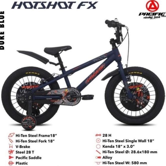 Sepeda Anak Bmx Pacific Hotshot Fx 3.0 16 Inch Sepeda Anak Laki-Laki #Original
