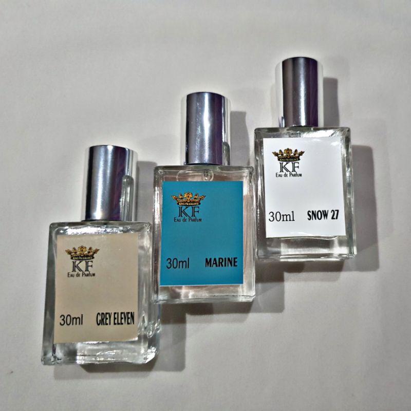 PARFUM SPRAY VIRAL KF 30ml ORIGINAL HADRAMI | GREY | ROSE HARAMAIN | ROSE BALI | SNOW | MARINE