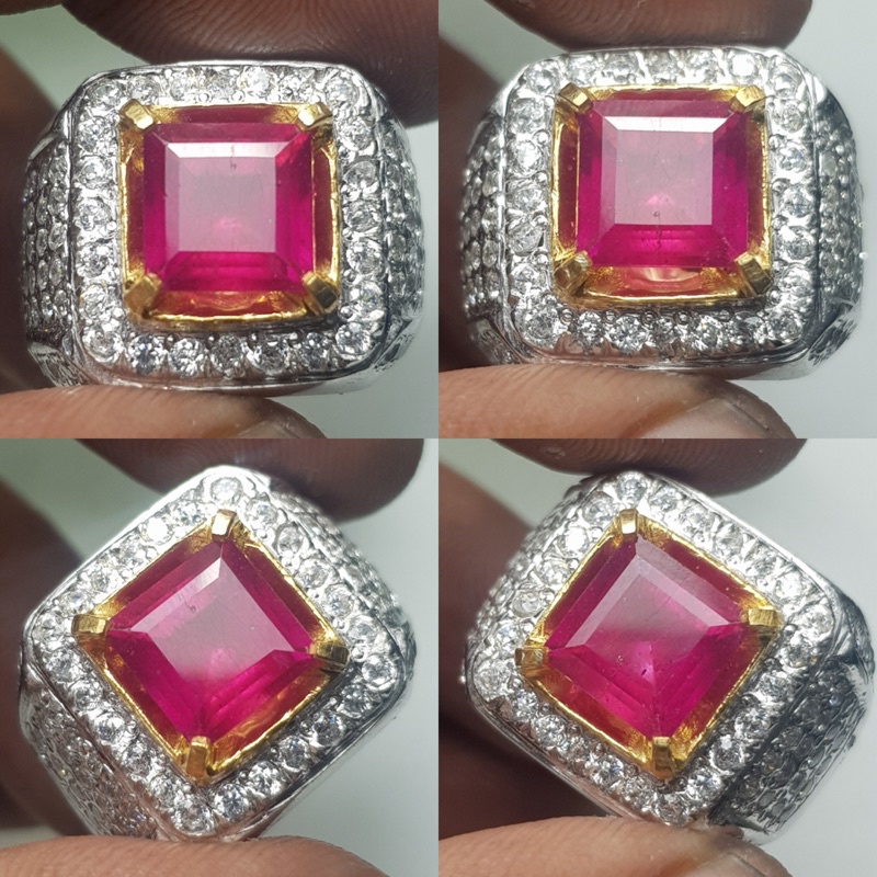 NATURAL TOP RED RUBY 3.34 CTS HQ