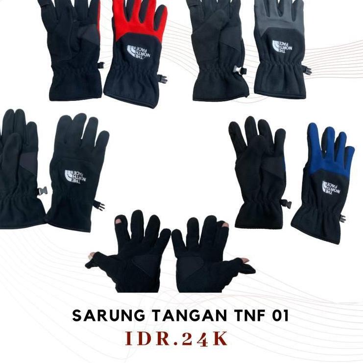 Kejar Diskon Sarung Tangan TNF - Sarung Tangan Gunung Polar TNF Tebal