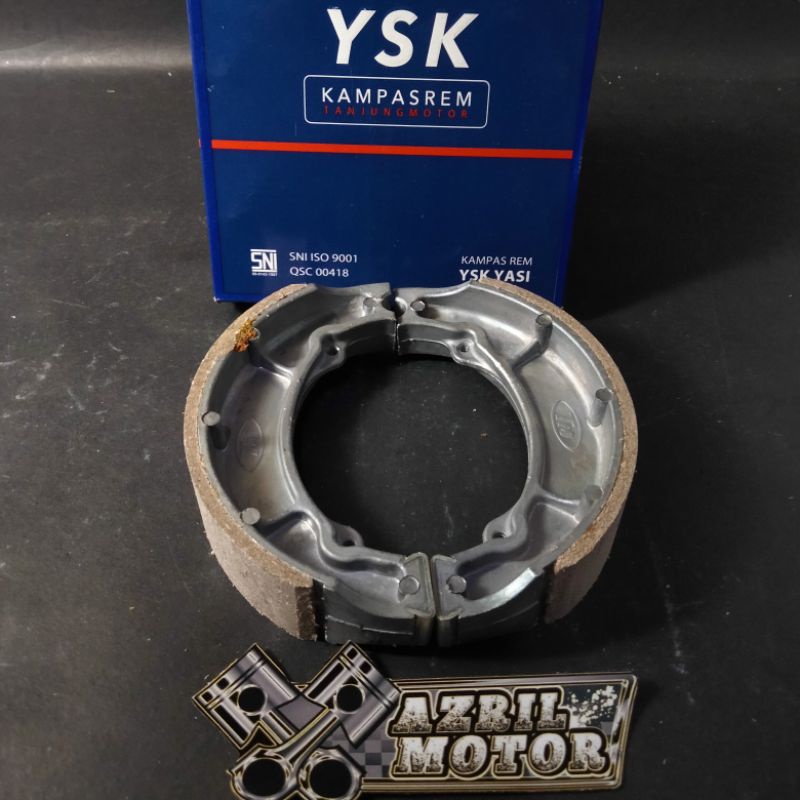 YSK YASI RX PIRODO BELAKANG/KAMPAS REM BELAKANG RX KING MERK YSK TANJUNG MOTOR