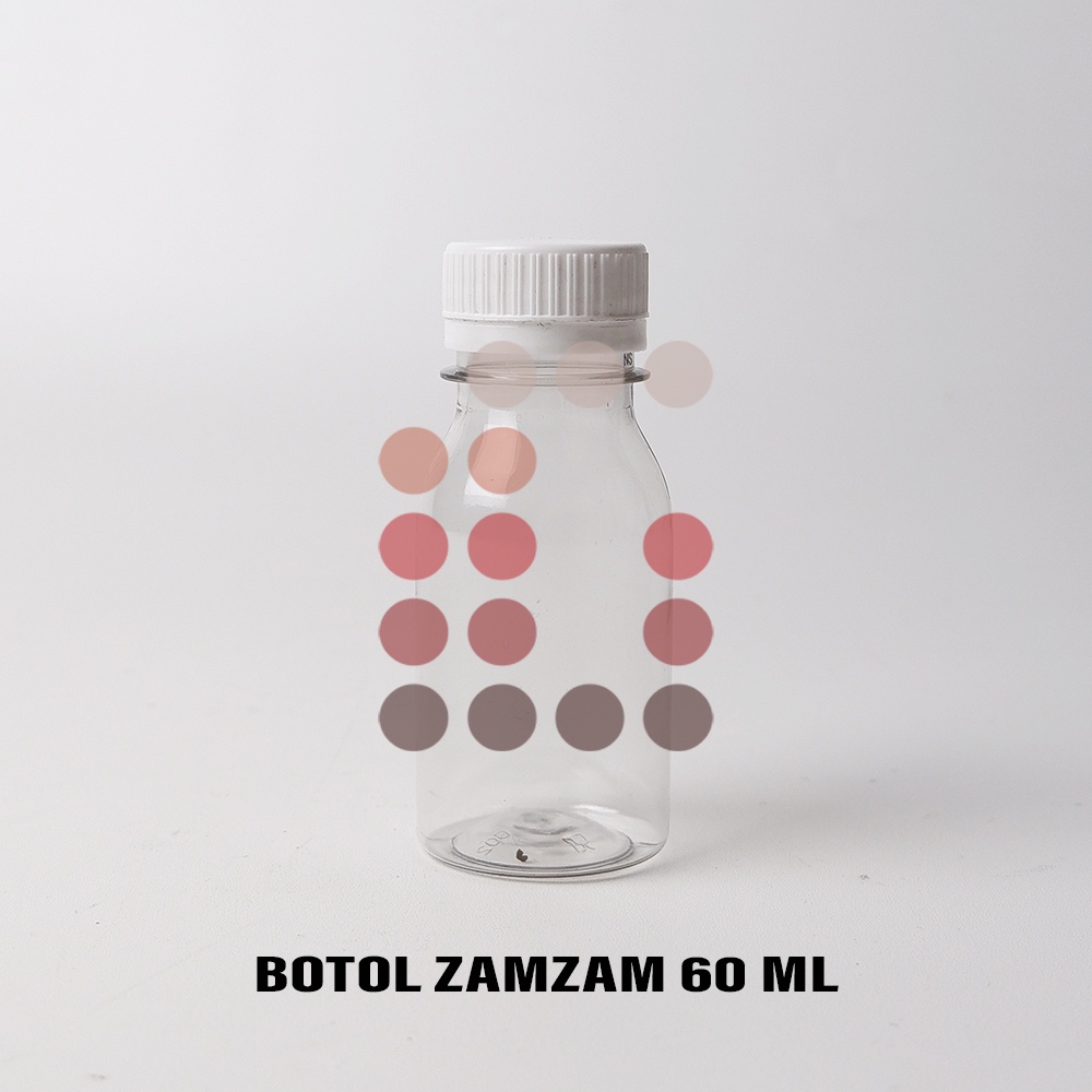 BOTOL PLASTIK ZAMZAM 60 ML