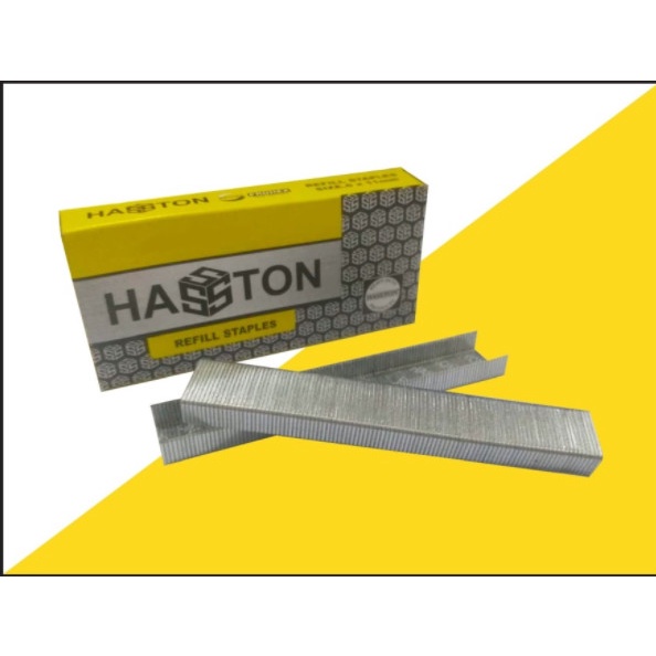 

Isi Staples 6 MM HASSTON / ISI PAKU Gun TACKER HEKTER Tembak