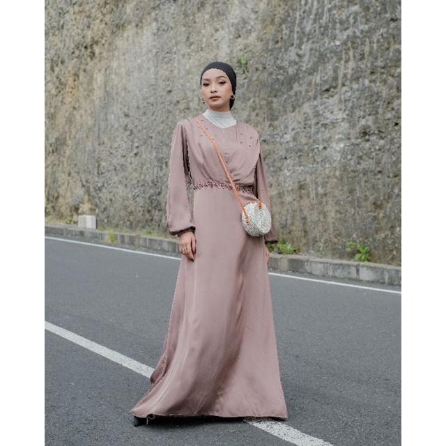 AZKA DRESS / DRESS PESTA / SERAGAMAN / BRIDESMAID / BUSUI FRIENDLY