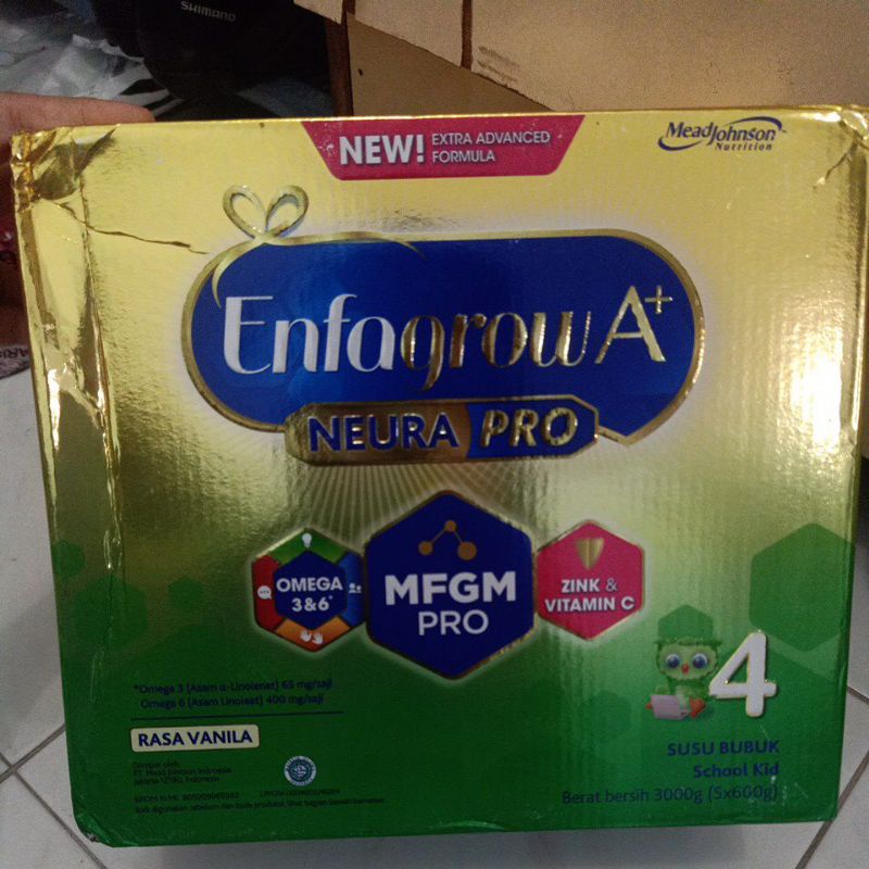 

SEGEL - Enfagrow A+ 4 Vanilla 3000 Gram Susu Enfagrow A+4 Vanilla 3000gr Susu Enfagrow A4 3000gram VANILLA