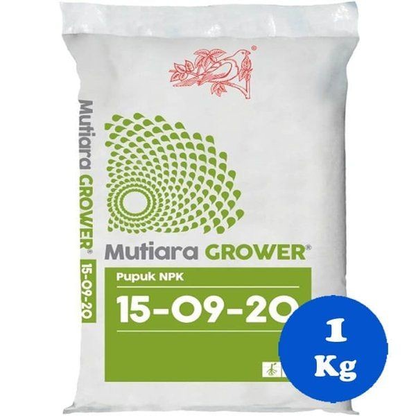 NPK Mutiara Grower 1kg Kemasan Pabrik