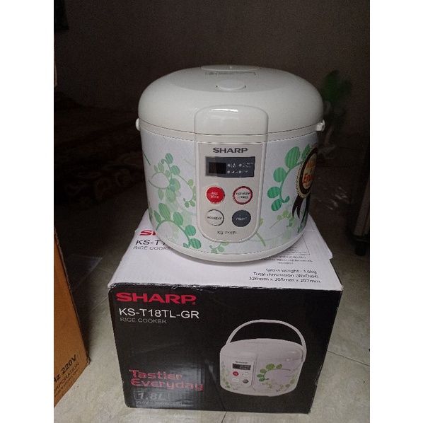 Sharp Rice Cooker Digital KS-T18TL