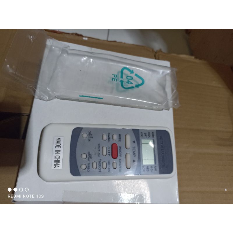 BARU REMOT/REMOTE AC MIDEA ORIGINAL QUALITY R51M/E R51M/CE R51M/BGCE