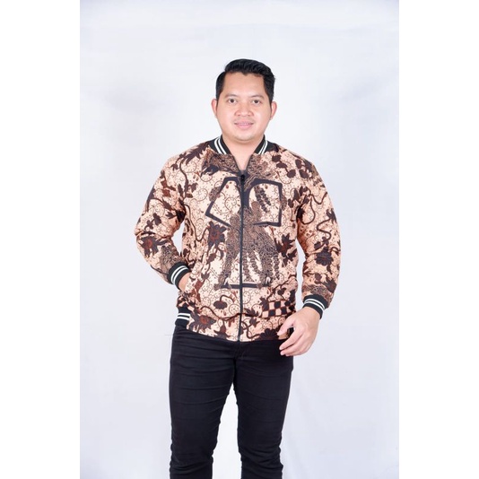 Jaket batik #4 lapis furing ori batik solo sragenan