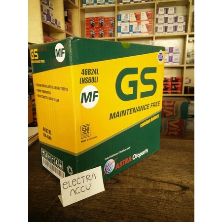 Aki Mobil Nissan Evalia Gs Astra Mf Ns60L Aki Kering