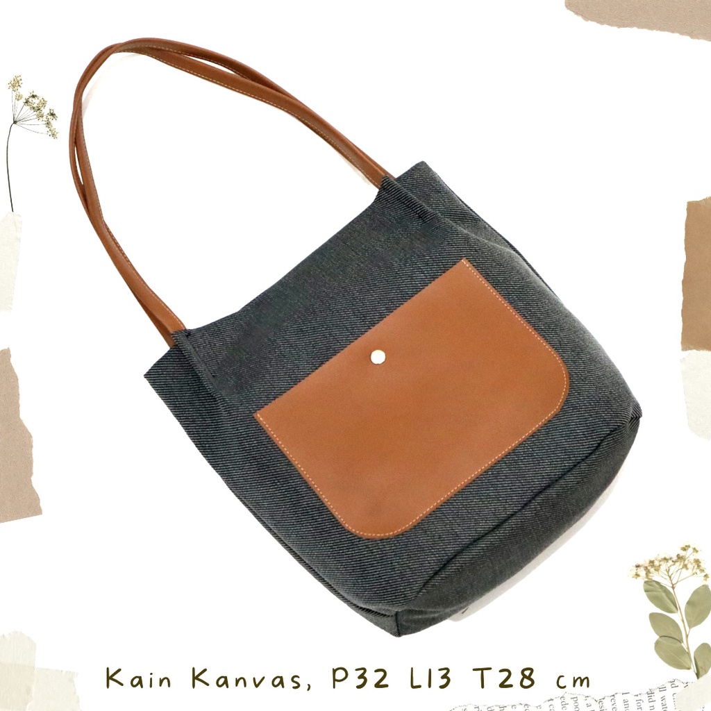 Tas Murah Wanita Cewek Model Tote Totebag Tote Tas Bahu COD Gratis Ongkir Promo