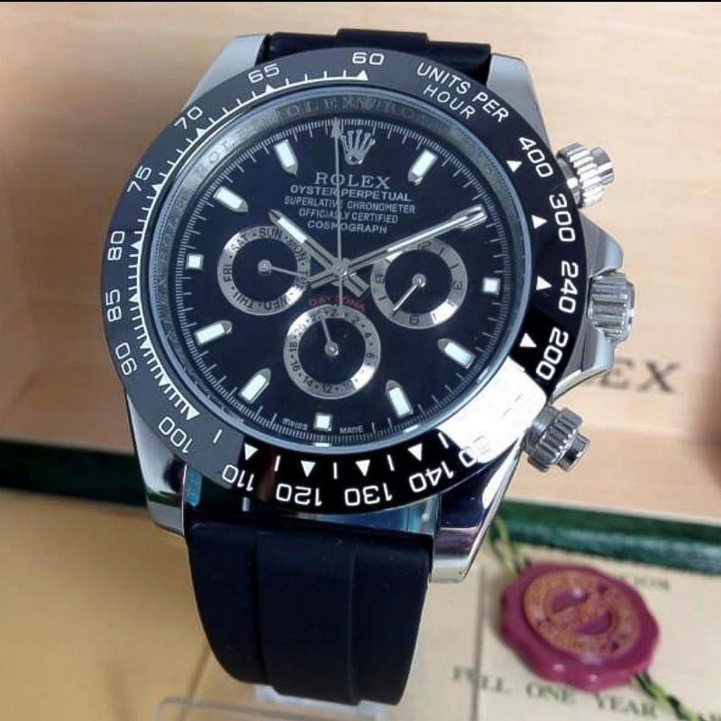 rolex daytona Rubber