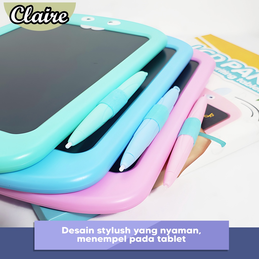 Papan Tulis Anak Karakter Kelinci / Papan Tulis Gambar Hapus Tulis Anak / LCD Drawing Tablet