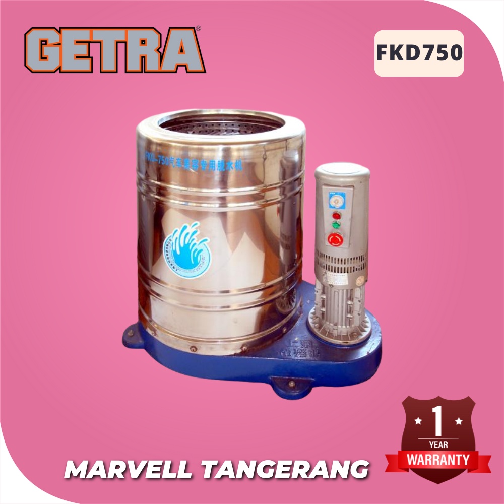 DEWATER MACHINE GETRA FKD-750 MESIN PENGURANG KADAR AIR & MINYAK BUAH