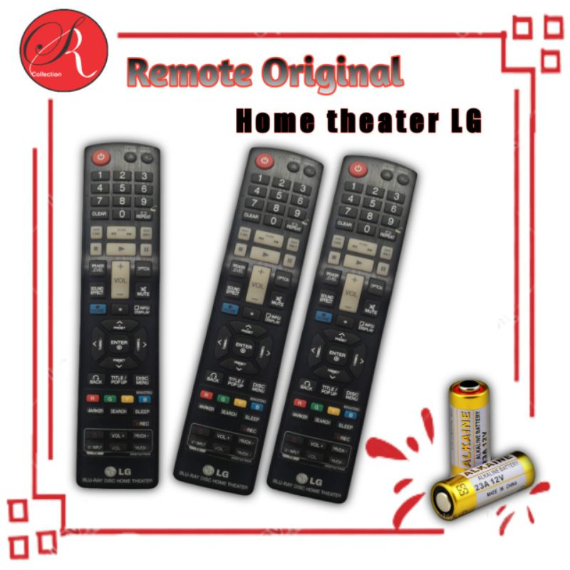 Remot / Remote Home Theater LG