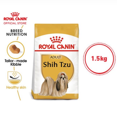 Royal Canin SHIH TZU ADULTL 1.5 kg rc shih tzu adult dogfood makanan anjing