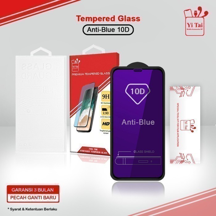YI TAI Tempered Glass Blue Light Vivo T1 5G T1 Pro 5G S1 S1 Pro Z1 Pro