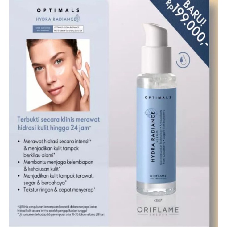 NEW Optimals Hydra Radiance Day Cream Light/Night Cream Light/Eye Cream/Serum