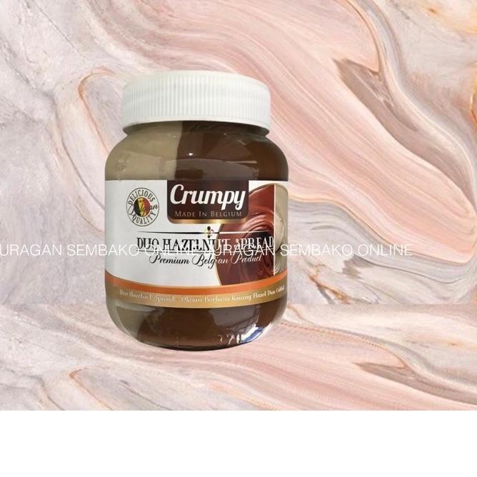 

FREE ONGKIR!Selai Crumpy DUO HAZELNUT Spread 400gr / Selai kacang coklat Import|KD1