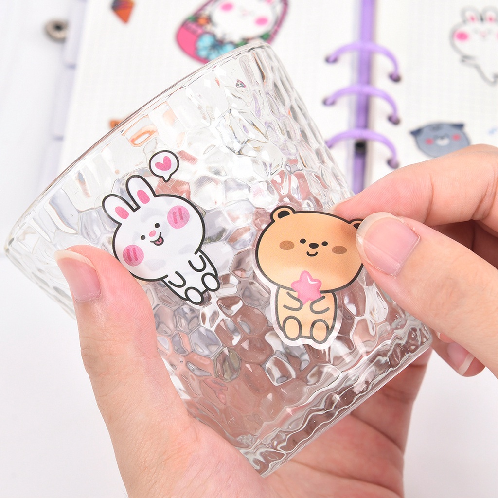 Stiker Sticker Setiker Wallsticker Walsetiker Wallstiker Mini Sticky Notes Note Message Japanese Korean Korea Lucu kartun girl finger Memo Label Mini Cute Pembatas Buku Books Diary Diari Anak Cewek Murah Bagus Lucu Mainan Tempelan HP @banyak