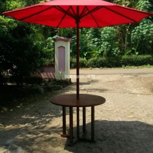 Meja Payung Taman Outdoor