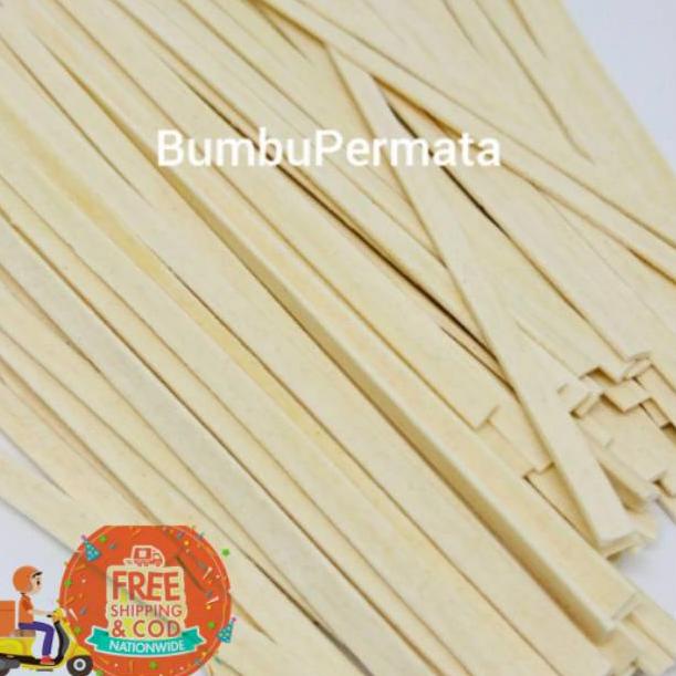 

[PRODUK BAZEB] 1 KG Mie Lidi Mentah Kecil Bulat / Gepeng Pipih lidi lidian QQ9