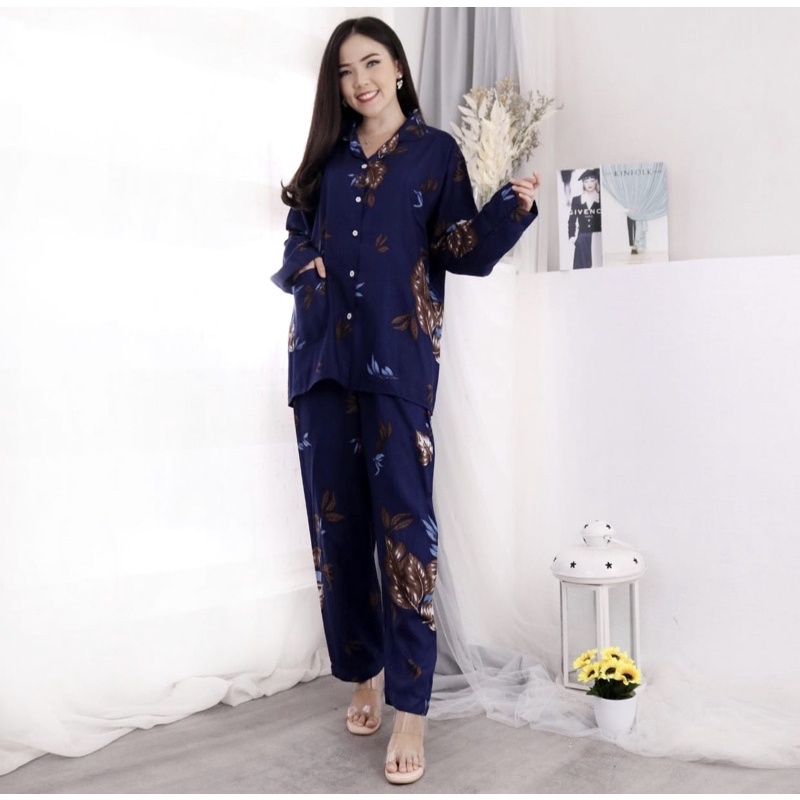 FC- Piyama Rayon Selvia xxl PP / piyama Tie die Jumbo / Piyama Rayon Jumbo