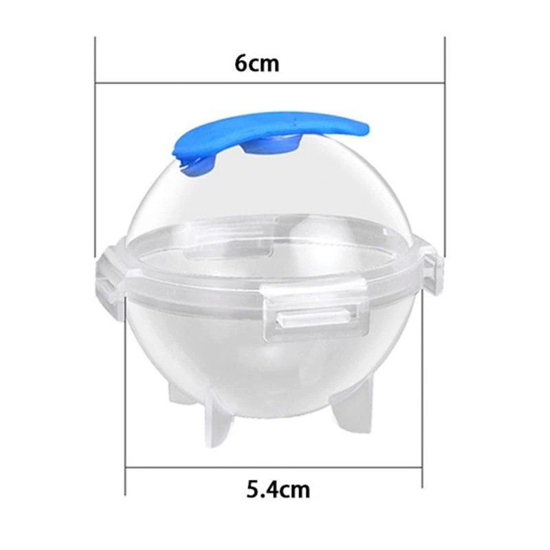 Cetakan Es Batu Bentuk Bulat Alat Cetak 5Cm Puding Jelly Cokelat Gelatin / Ice Cube Mold Bentuk Bola silicone Round Ball Ice Maker Kristal Baki Bar Pesta Unik Lucu