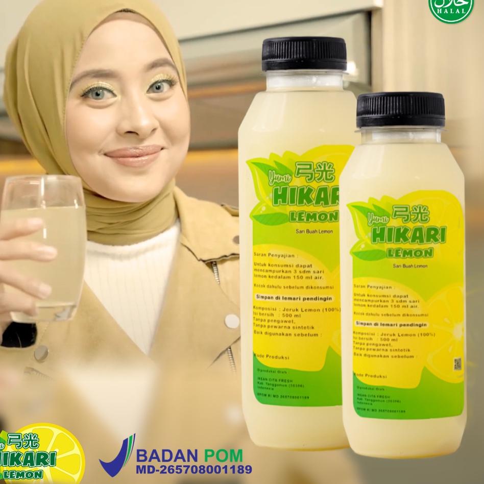 

SALE TERBAIK Yumi Hikari Lemon - Sari Lemon Halal BPOM 100% Murni Fresh Pure Asli untuk Diet Detoks Jus Pelangsing Vitamin C Sariawan Puasa Ramadhan