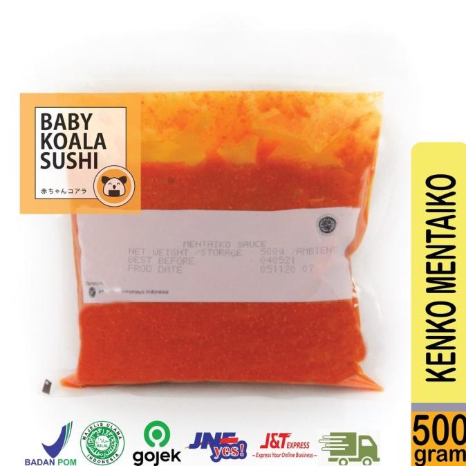 

Mentaiko Sauce 500g - Saus Mentai