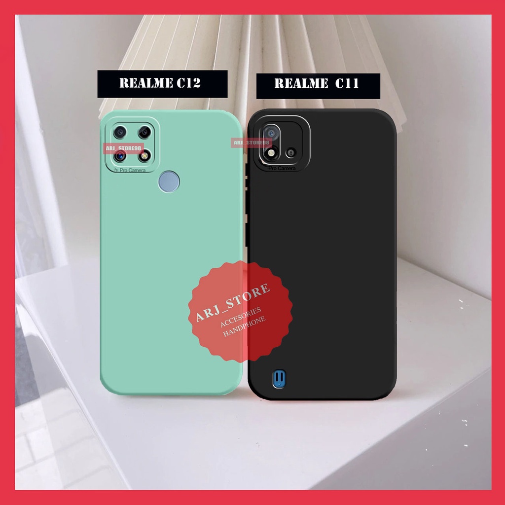 CASE REALME C12 - REALME C11 - REALME C15 - REALME C20 - REALME C25 Macaron Colour softcase.