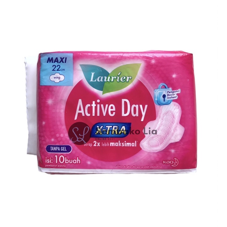 Laurier Active Day Pembalut Wanita Laurier Super Maxi