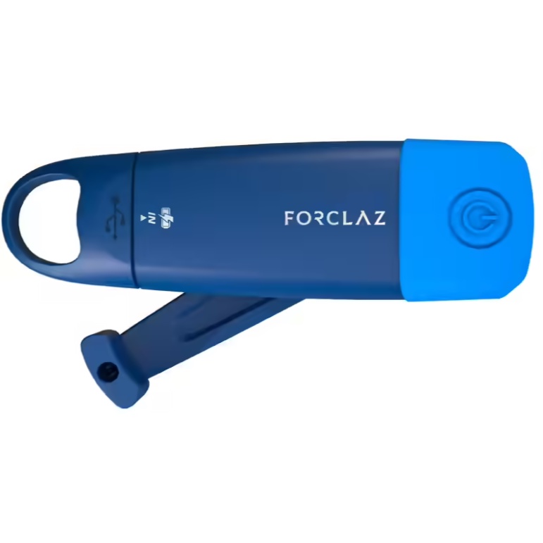 FORCLAZ Dynamo 500 Senter USB Fleksibel Dengan Pegangan Ergonomis